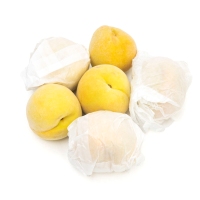 Melocotón amarillo embolsado categorí 1ª calibre 67mm kilo
