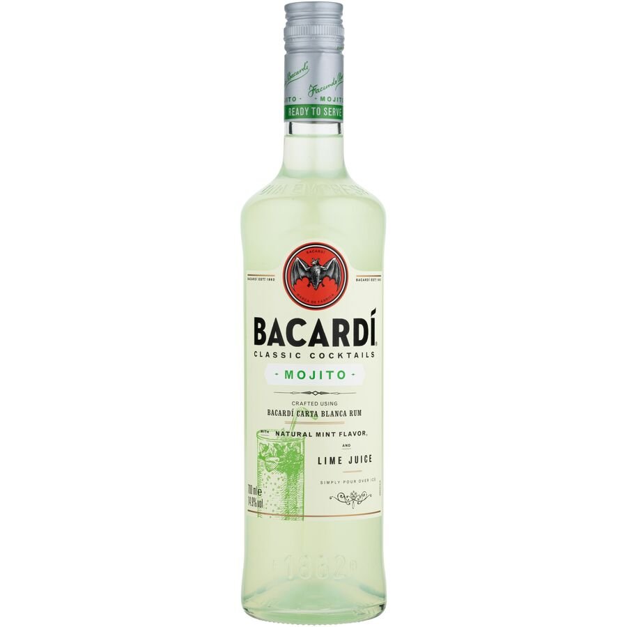Cocktail BACARDI mojito botella 70 cl