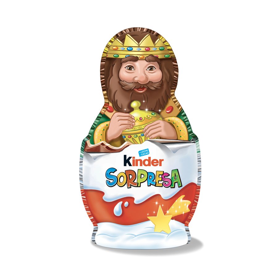 Figurita Reyes magos KINDER Sorpresa 36 g