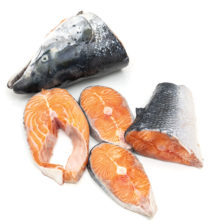 Salmón gordo al corte kilo