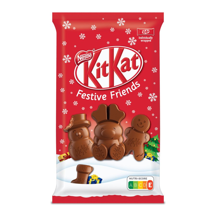 Figuras chocolate NESTLE Kit Kat Navidad 147 G