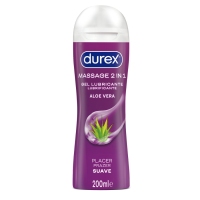 Lubricante para masaxes DUREX aloe vera 200 ml