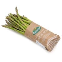 Espárrago verde categoría 1ª calibre 8/12mm manojo 250 g