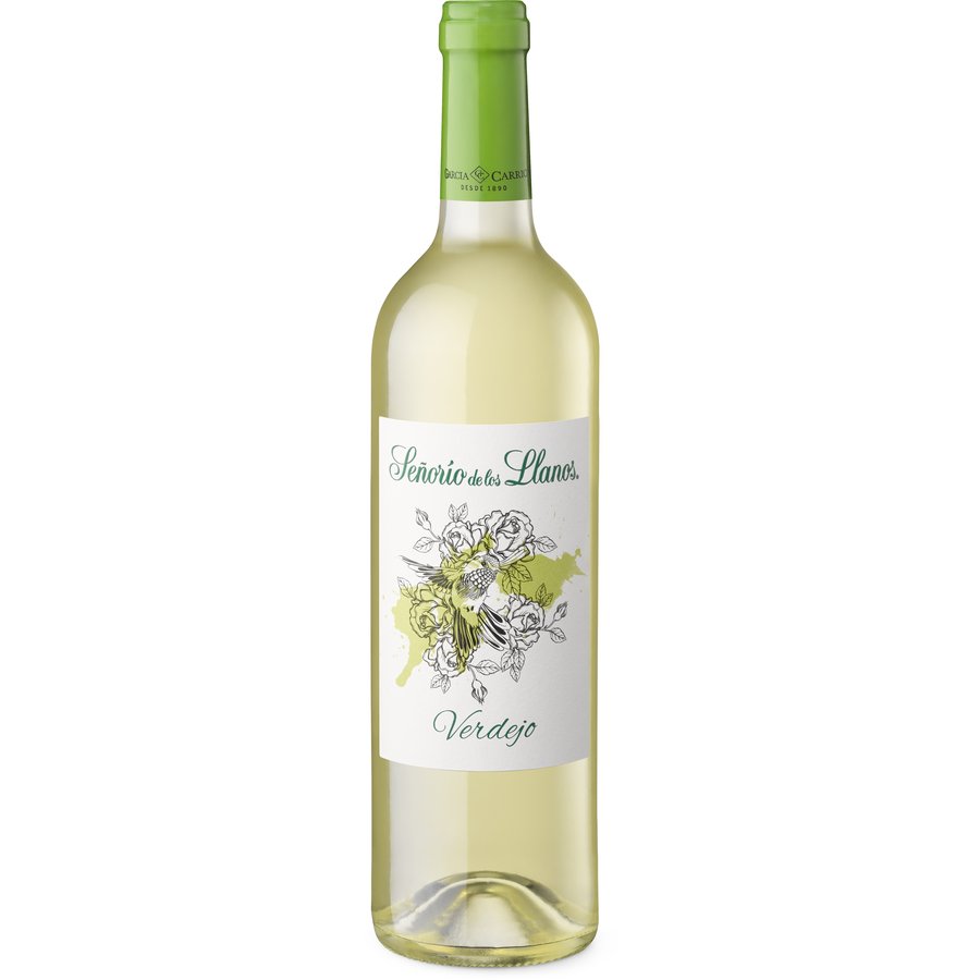 Vino blanco de mesa SEÑORIO DE LOS LLANOS verdejo botella 75 cl