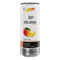 Bebida energética CELSIUS mango-limón Zero lata 355 ml