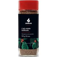 Café solúbel CANDELAS descafeinado liofilizado 100 g