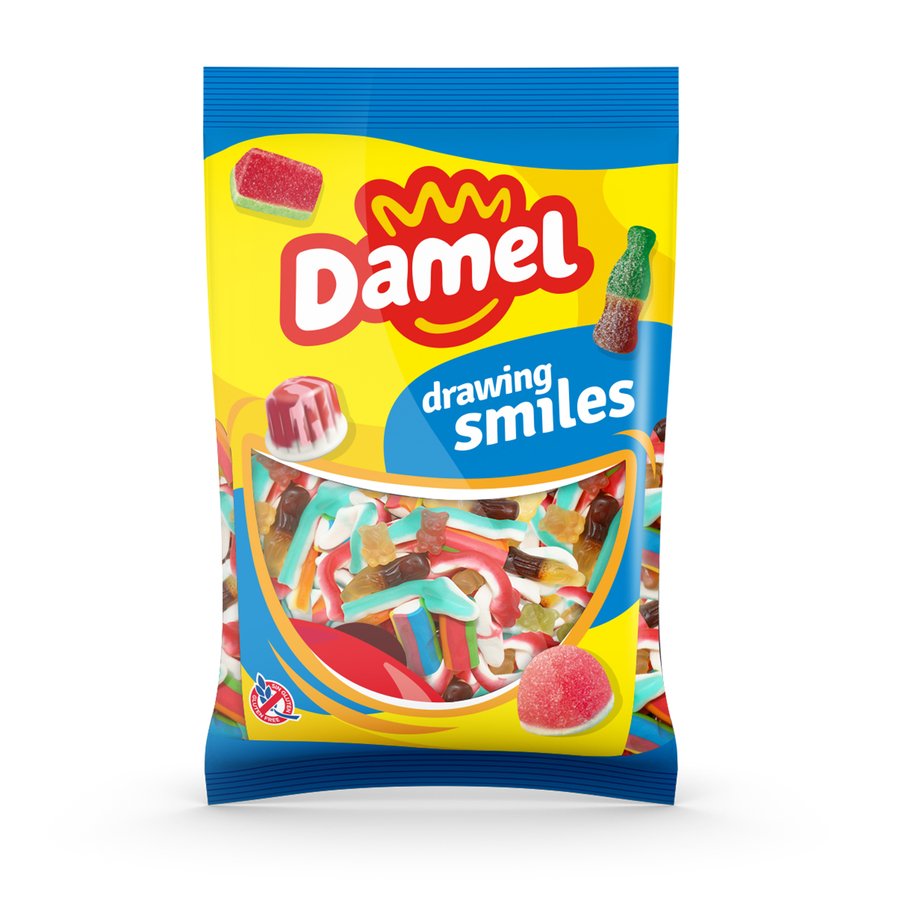 Caramelos goma DAMEL Cóctel Party 1 kg
