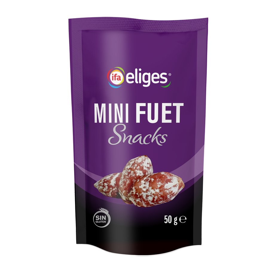Mini fuet snacks IFA ELIGES 50 g
