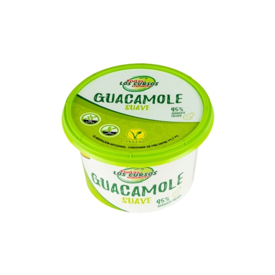 Guacamole LOS CURSOS suave tarrina 200 g