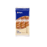 Pan de leche IFA ELIGES bolsa 12 unidades  480 g (envase individual)