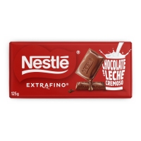 Chocolate con leche NESTLE extrafino tableta 125 g