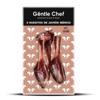 Snack perro GENTLE CHEF huesitos jamón ibérico 3 unidades