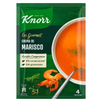Crema de marisco KNORR gourmet sobre 72 g