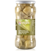 Corazóns de alcachofa IFA ELIGES extra 16/20 frasco 165 g pne.