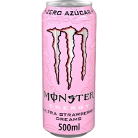 Bebida enerxética MONSTER Ultra strawberry Zero 50 cl