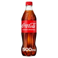 Refresco COCA-COLA normal pet 500 ml
