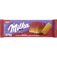 Chocolate MILKA rechea de crema e barquillo 275 g