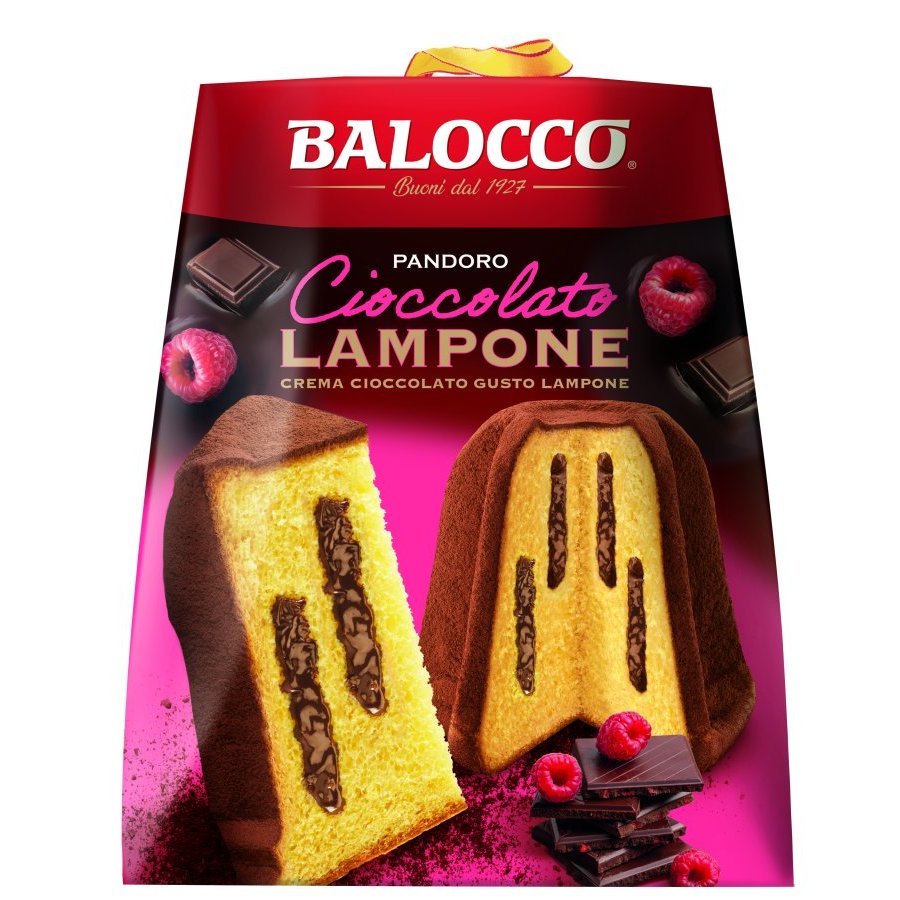 Pandoro BALOCCO cioccolato lampone 800 g