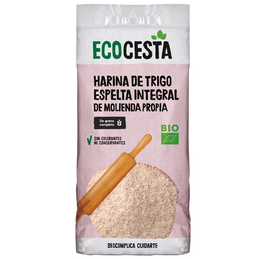 Harina de espelta integral BIO ECOCESTA 500 g