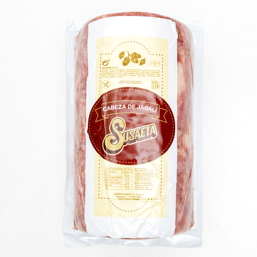Cabeza de jabalí SUSAETA kilo