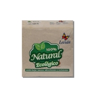 Servilleta LEVIAN ecológica natural 2 capas 33x33 100 unidades
