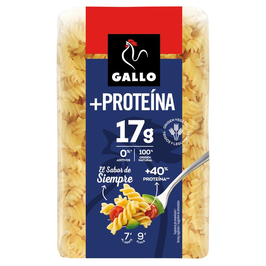 Hélices GALLO +proteína 400 G