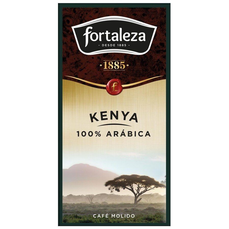 Café molido natural FORTALEZA Kenya paquete 250 g