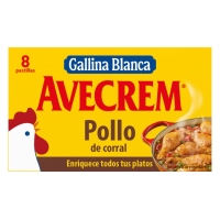 Caldo de pollo AVECREM estuche 8 pastillas 80 g pn.