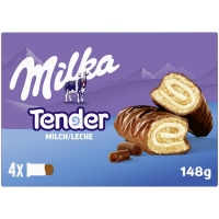 Biscoitos MILKA Tender leite 4 x 37 g