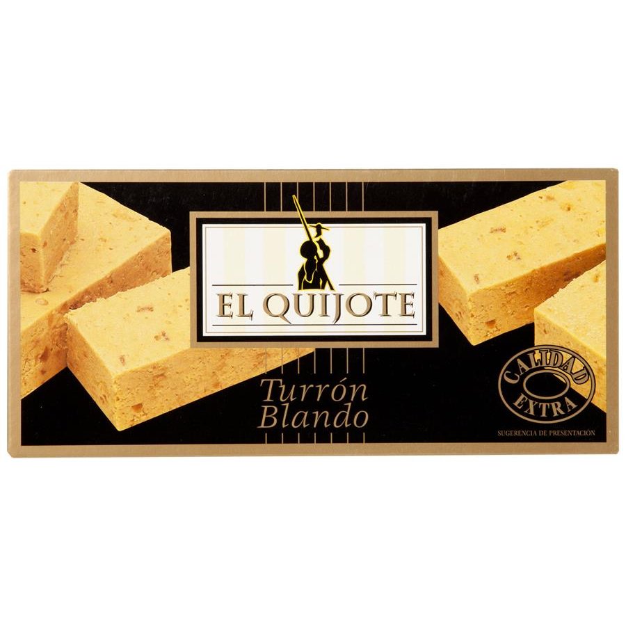 Turrón blando EL QUIJOTE extra estuche 200 g