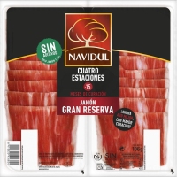 Xamón curado gran reserva NAVIDUL catro estacións 2x53 g