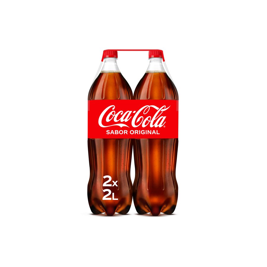 Refresco COCA-COLA normal pack 2x2 l