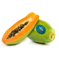 Papaya entera categoría 1ª calibre 4 (peso mínimo pieza 800 g) kilo