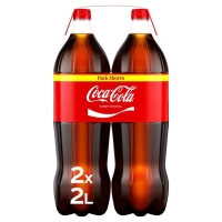 Refresco COCA-COLA normal pack 2x2 l