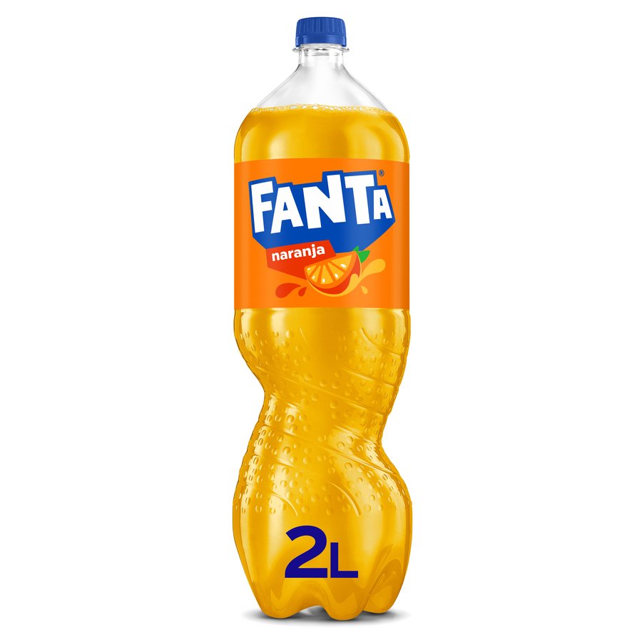 Refresco FANTA naranja botella 2 l