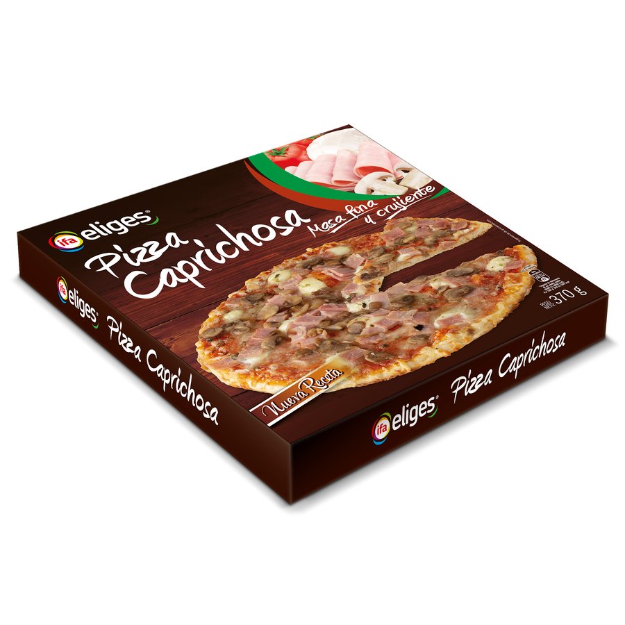 Pizza congelada IFA ELIGES Masa Fina Caprichosa 370 g