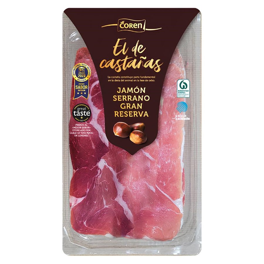 Jamón serrano COREN Gran Reserva Castañas 90 g