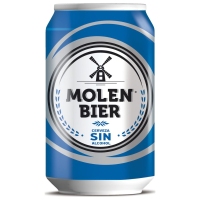 Cerveza rubia sin MOLEN BIER lata 33 cl