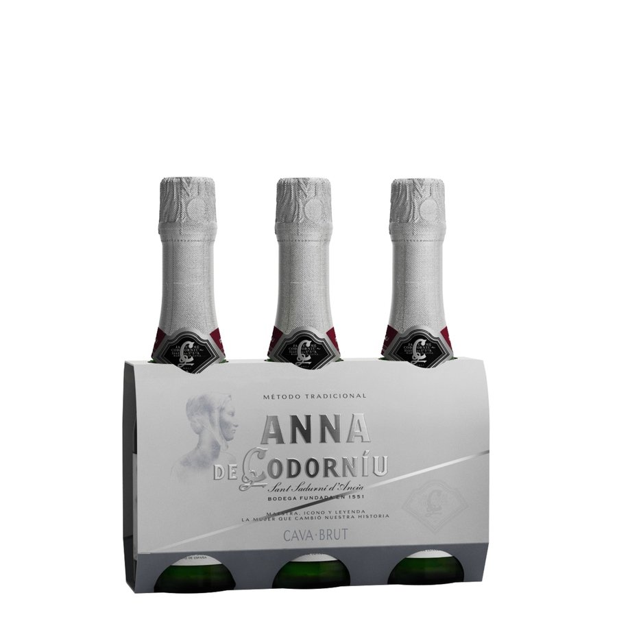Cava mini ANNA CODORNIU brut 3 x 20 cl