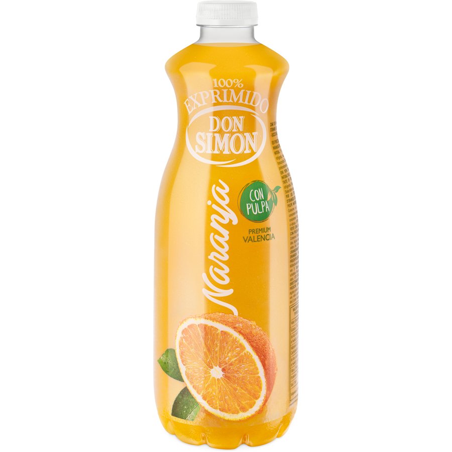 Imagen de Zumo refrigerado DON SIMON naranja exprimida con pulpa 1 l