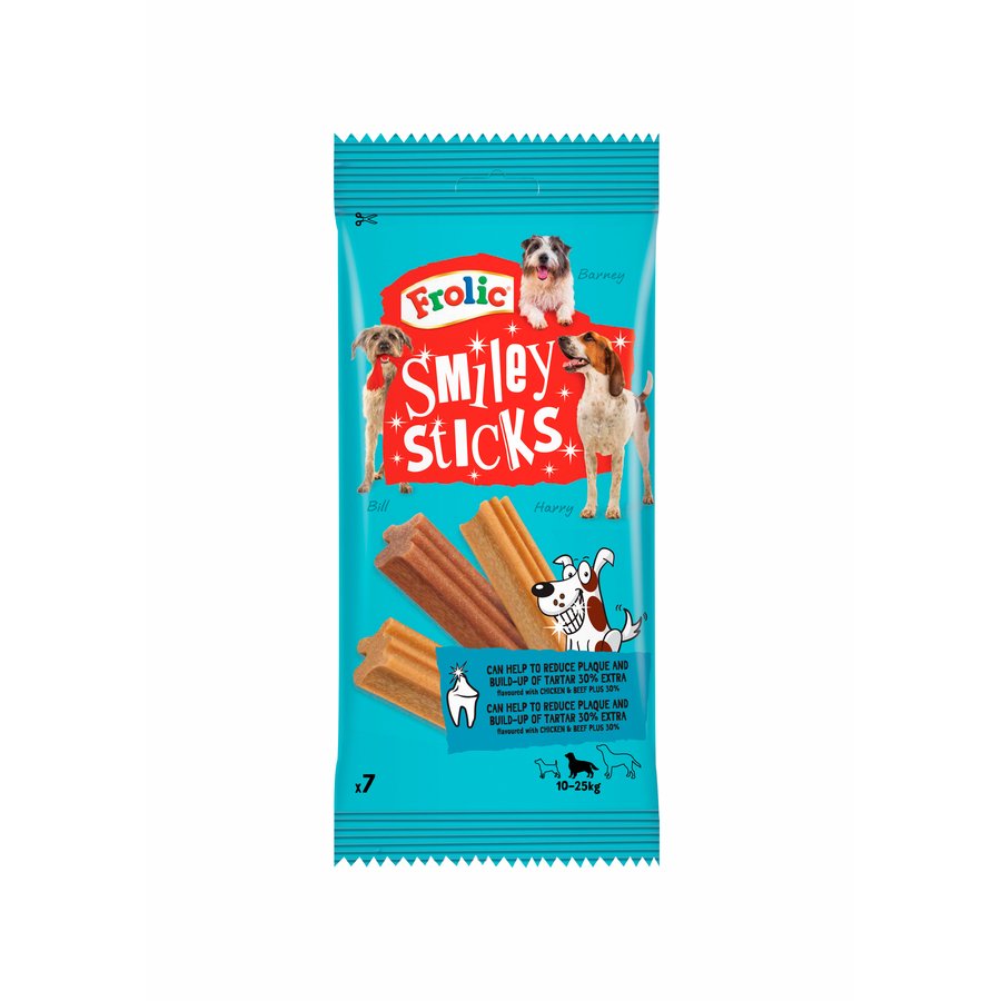 Snack perro FROLIC SMILEY sticks 175 g