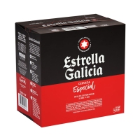 Cerveza ESTRELLA GALICIA especial lata frigopack 16x33 cl