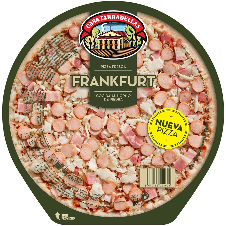 Pizza fresca TARRADELLAS Frankfurt 420 g