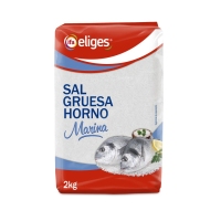Sal mariño IFA ELIGES groso forno bolsa 2 kg