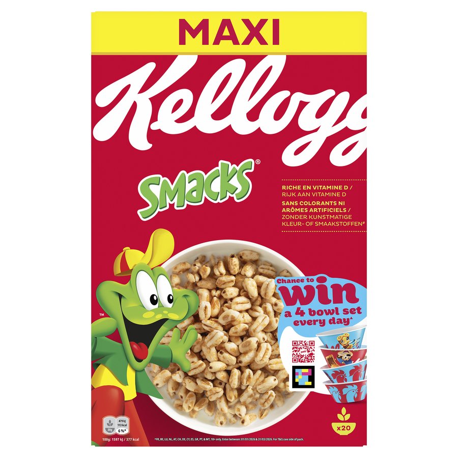 Cereales KELLOGG'S Smacks 600 g