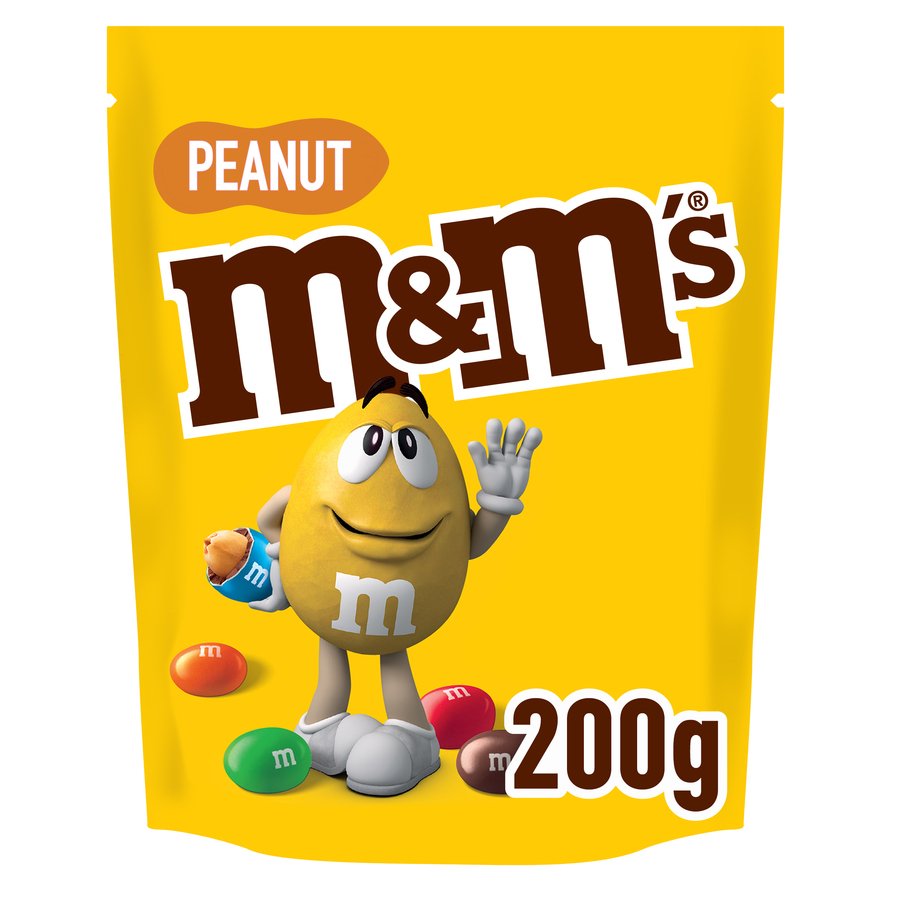 Cacahuetes recubiertos de chocolate con leche M&M'S 200 g