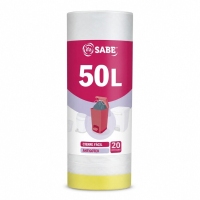 Bolsa basura 50 l IFA SABE peche doado 20 unidades