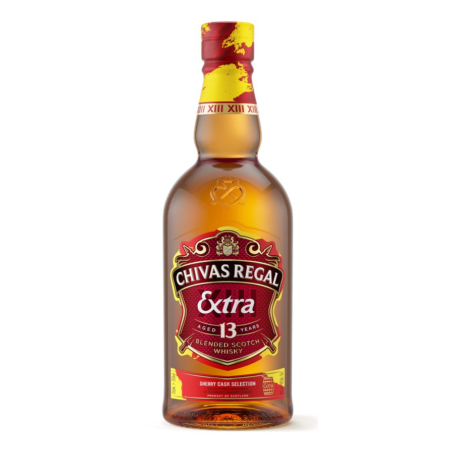 Whisky escocés CHIVAS extra botella 70 cl