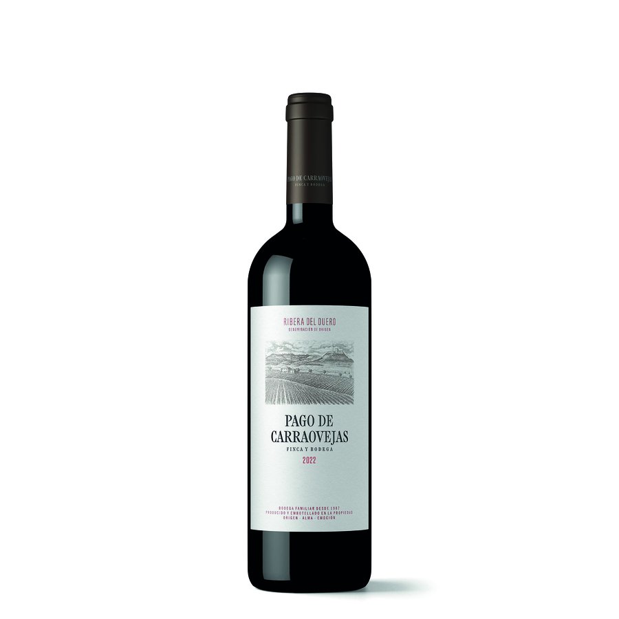 Vino tinto D.O.Ribera del Duero PAGO DE CARRAOVEJAS botella 75 cl