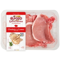 Chuleta de lomo Extratierna ELPOZO bandeja 420 g